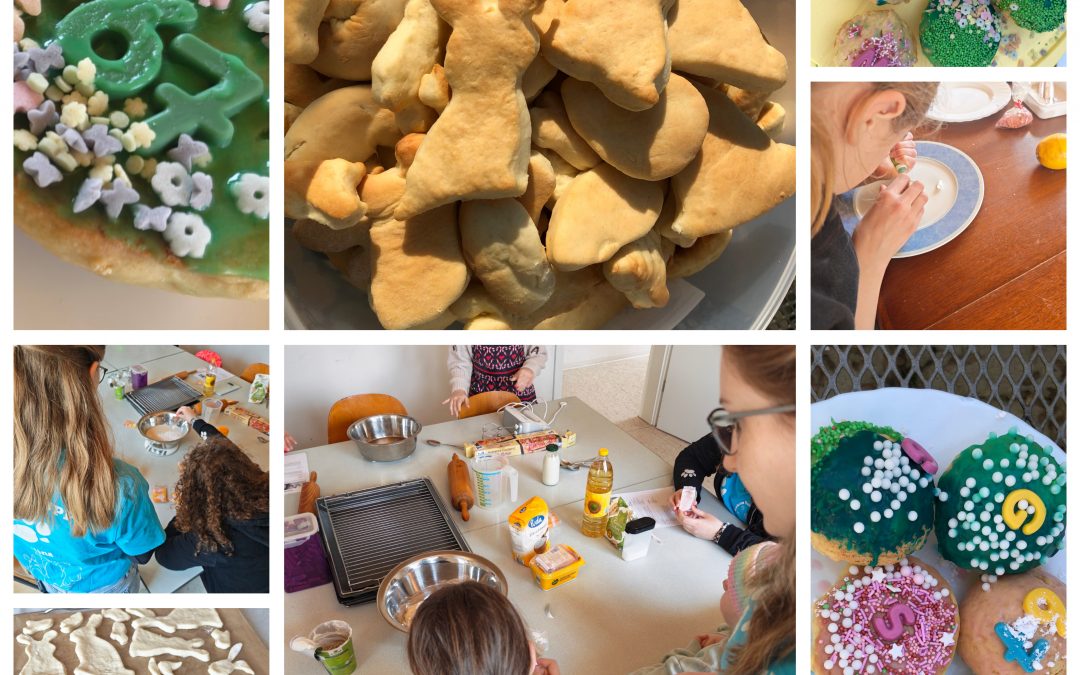 Osterbacken im Tierheim mit unserer Jugendgruppe