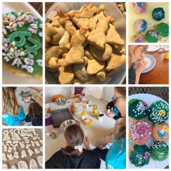 Osterbacken im Tierheim mit unserer Jugendgruppe